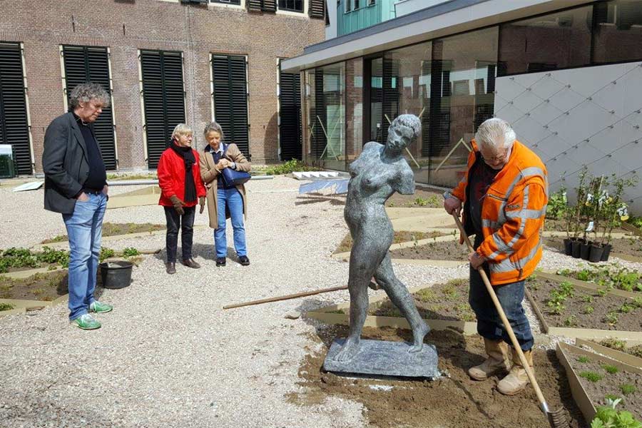 Maïté Duval - beeld door haar geschonken aan het Museum Zutphen.