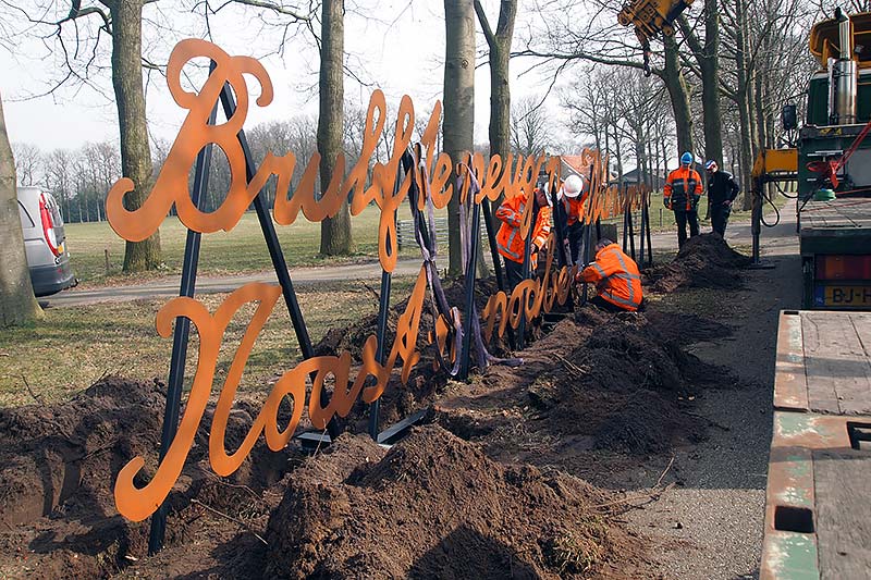 Canonkunstwerk Noaberschop van Jacomijn Schellevis en Bérénice Staiger.