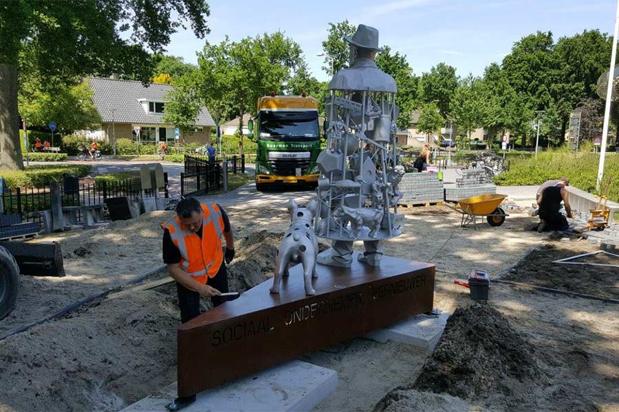 Nicolas Dings, Molijn Monument voor Nunspeet.